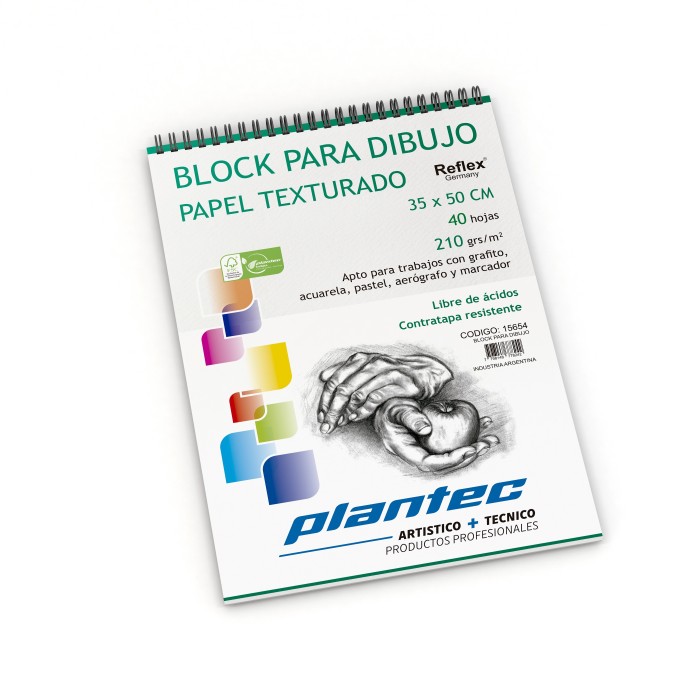 BLOCK PLANTEC 35x50 210grs....