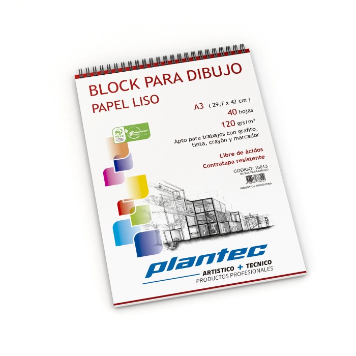 BLOCK PLANTEC A3 120grs....