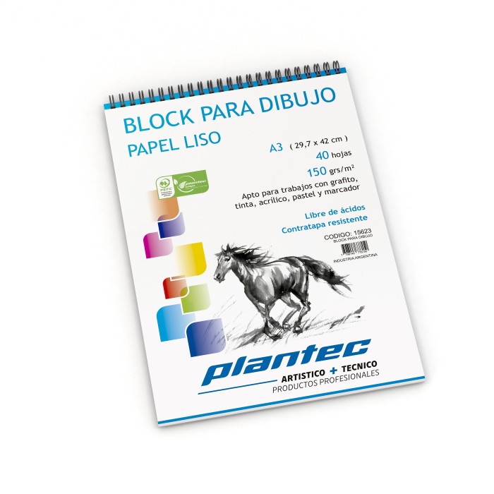 BLOCK PLANTEC A3 150grs....