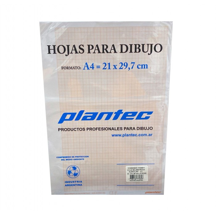 PAPEL PLANTEC A4 OBRA...