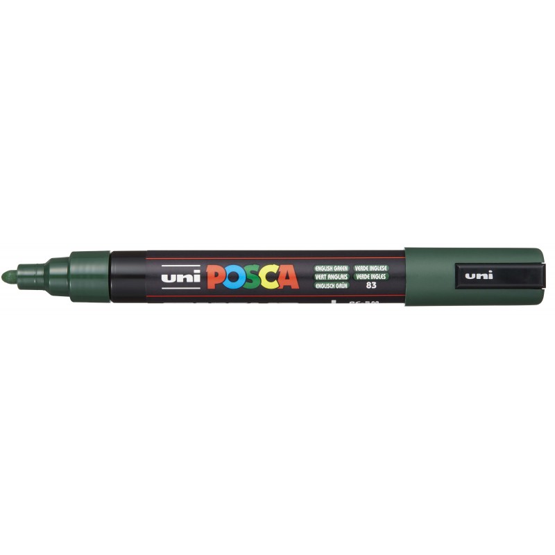 Marcadores fibra uni posca pc-5m verde ingles Marcadores fibra uni posca pc-5m verde ingles