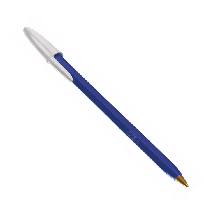 Boligrafo bic opaco x 1 azul 1.0mm.
