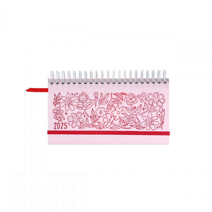 AGENDA FERA POCKET ESPIRAL FLORES