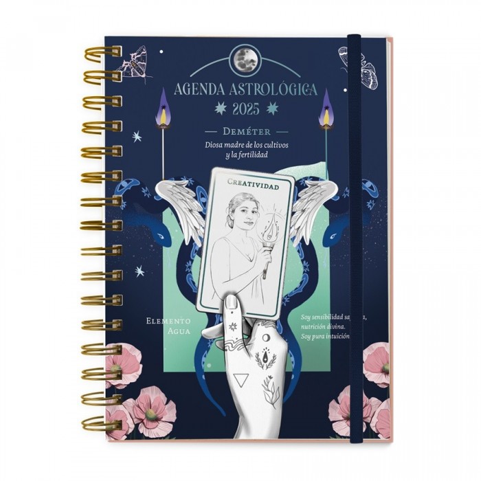AGENDA FERA A5 ESPIRAL SEMANAL ASTROLOGICA LA EMPERAT