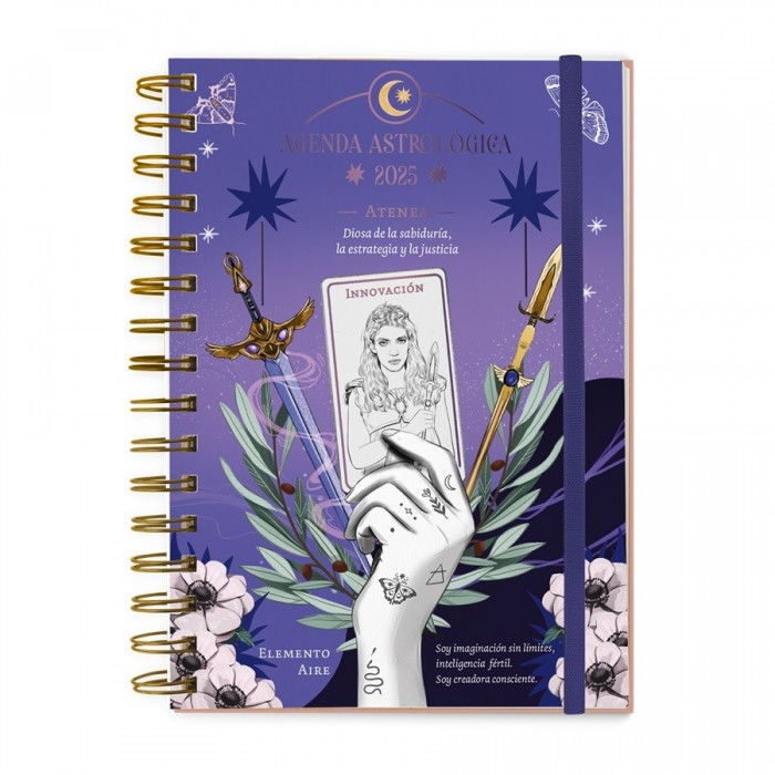 AGENDA FERA A5 ESPIRAL SEMANAL ASTROLOGICA LA COLGADA