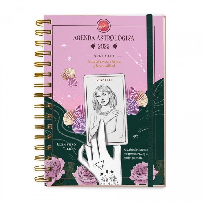 AGENDA FERA A5 ESPIRAL SEMANAL ASTROLOGICA LA MAGA