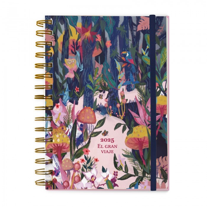 AGENDA FERA A5 ESPIRAL DIARIA GRAN VIAJE