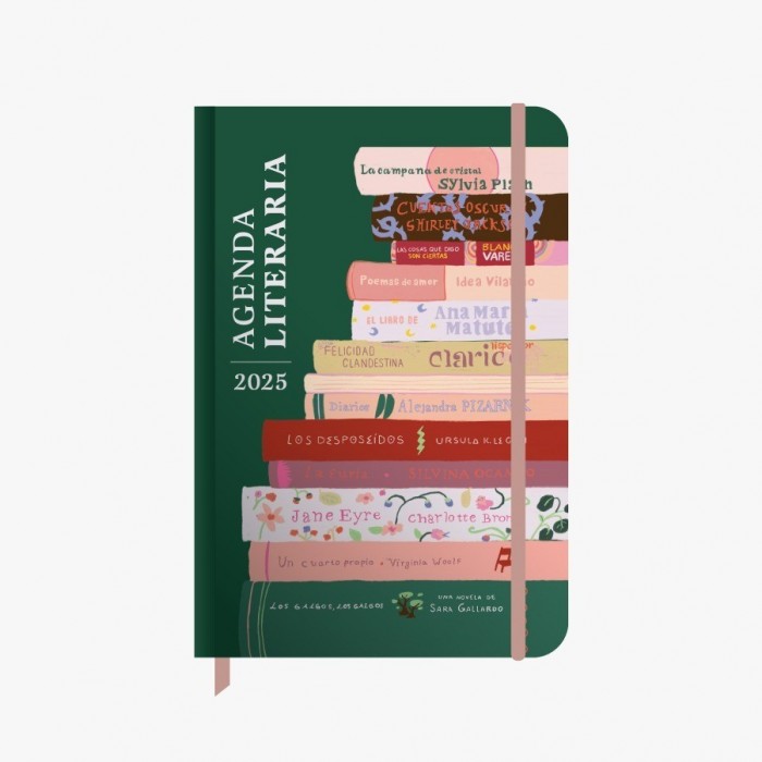 AGENDA FERA 14x20 ENCUADERNADA SEMANAL LITERARIA LIBR
