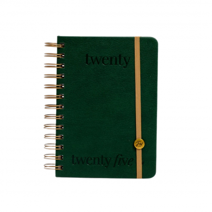 AGENDA FW DIARIA ESPIRAL 12x17 NEO GREEN