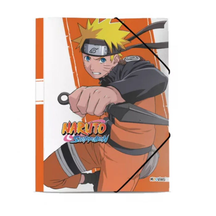 CARPETA OFICIO CON ELASTICO LICENCIA NARUTO
