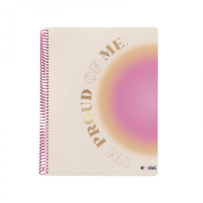 CUADERNO MOOVING A4 PASTEL...