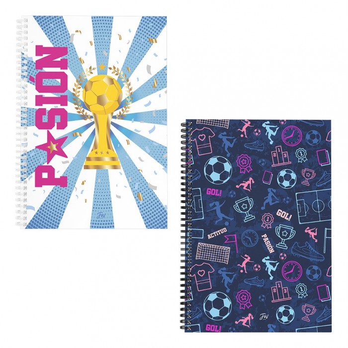 CUADERNO FW A4 PASION...