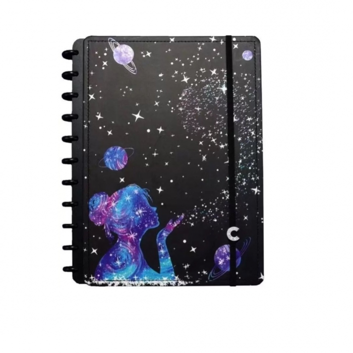 CUADERNO INTELIGENTE DISCO A5 LLUVIA DE ESTRELLAS