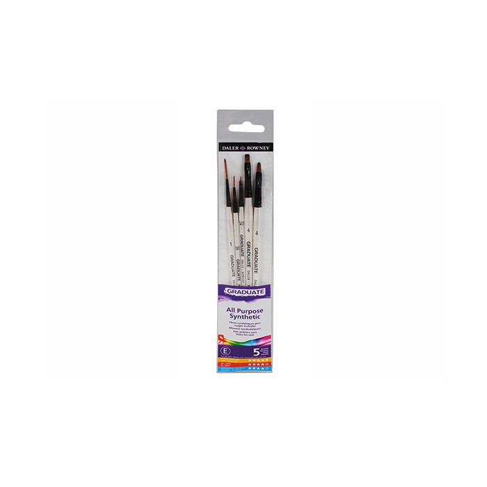 Pincel graduate x5 sintetico 003