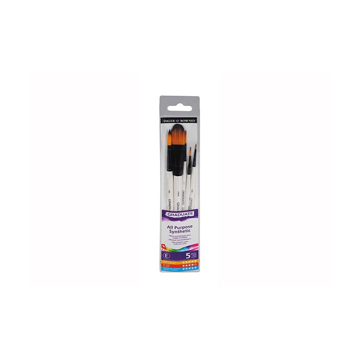 Pincel graduate x5 sintetico 009