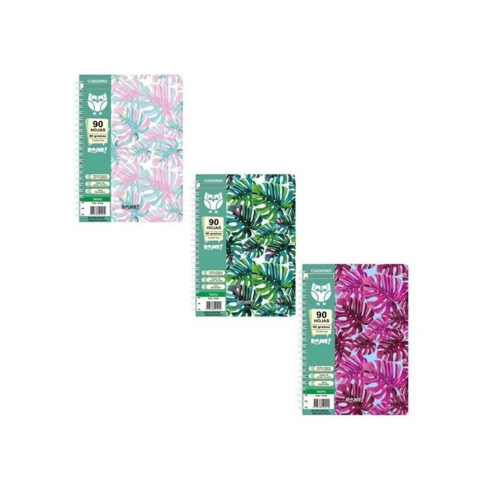 CUADERNO ROME A5 TROPIC...