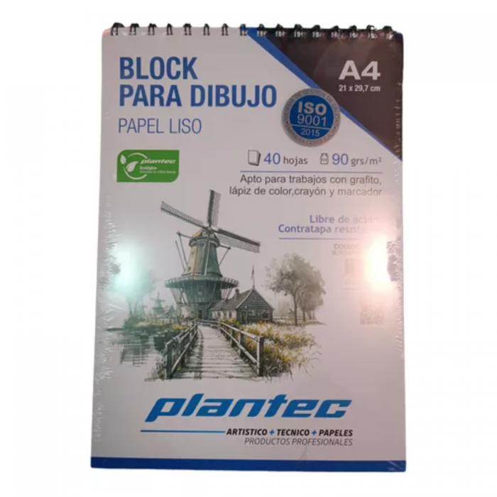 BLOCK PLANTEC A4...