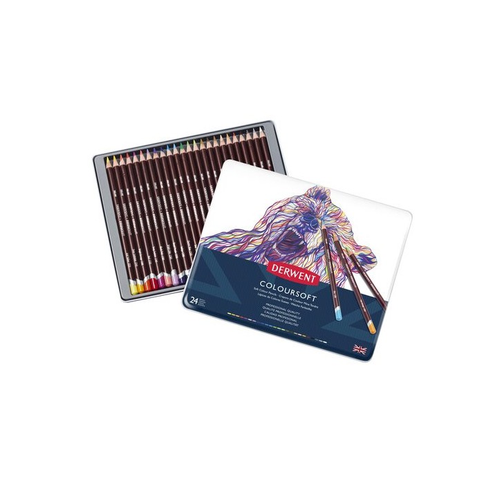 Lapiz derwent coloursoft x24 lata