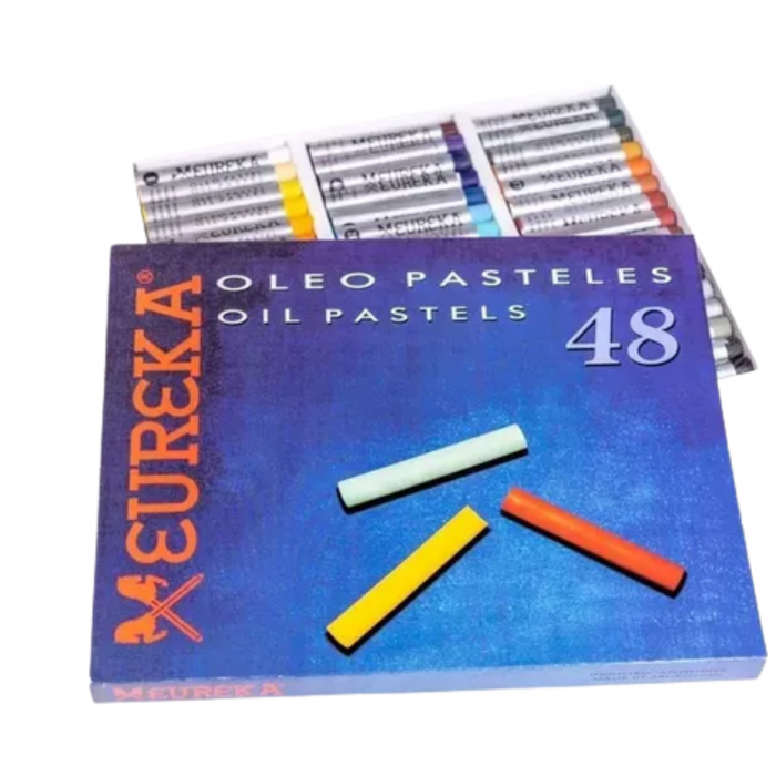 PASTEL OLEO EUREKA x48 COLORES PLENOS