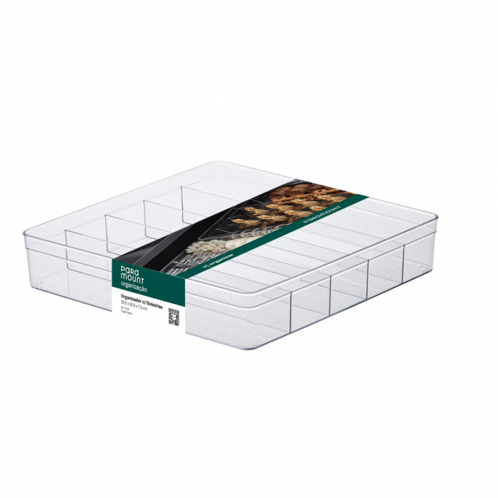 PARAMOUNT ORGANIZADOR ACRILICO  5 DIVISIONES 36.5x36.5x7.5