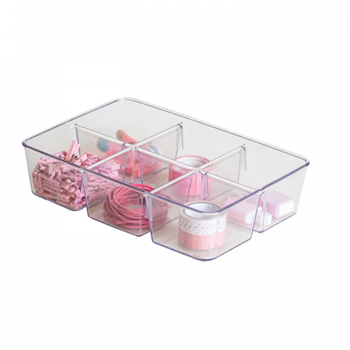 PARAMOUNT ORGANIZADOR ACRILICO  6 DIVISIONES 25x18x6