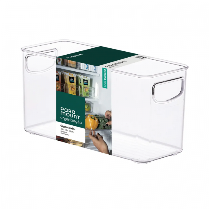 PARAMOUNT ORGANIZADOR ACRILICO CON MANIJA 25x10x13
