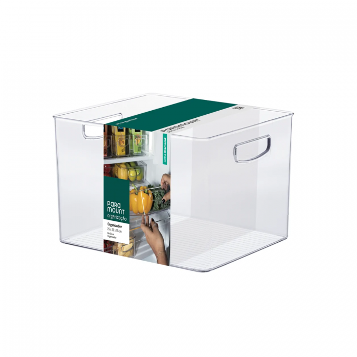 PARAMOUNT ORGANIZADOR ACRILICO CON MANIJA 25x25x17
