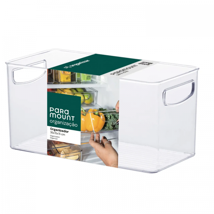 PARAMOUNT ORGANIZADOR ACRILICO CON MANIJA 40x21x13