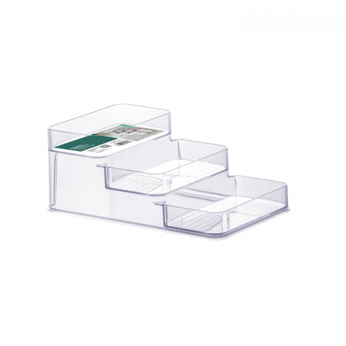 PARAMOUNT ORGANIZADOR ACRILICO ESCALON 3 DIVISIONES 26x16x10