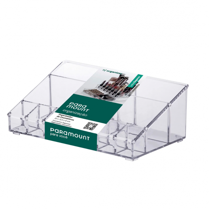PARAMOUNT ORGANIZADOR ACRILICO PARA COSMETICOS 13 DIVISIONES