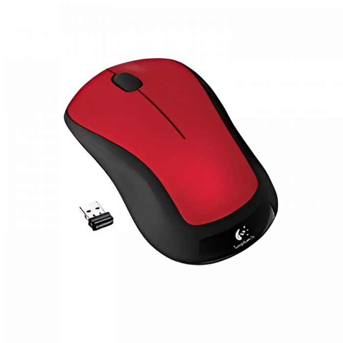MOUSE LOGITECH M185 ROJO...