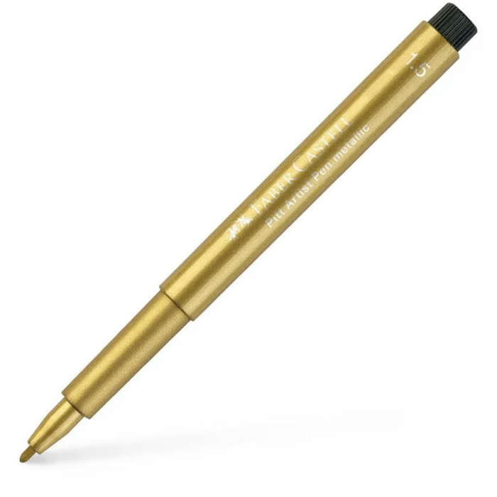 MARCADORES FABER CASTELL  PITT ARTELA PEN 250 ORO META