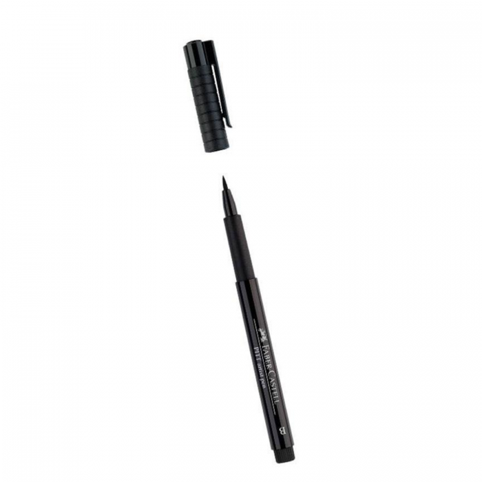 MARCADORES FABER CASTELL  PITT ARTELA PEN 199 NEGRO C