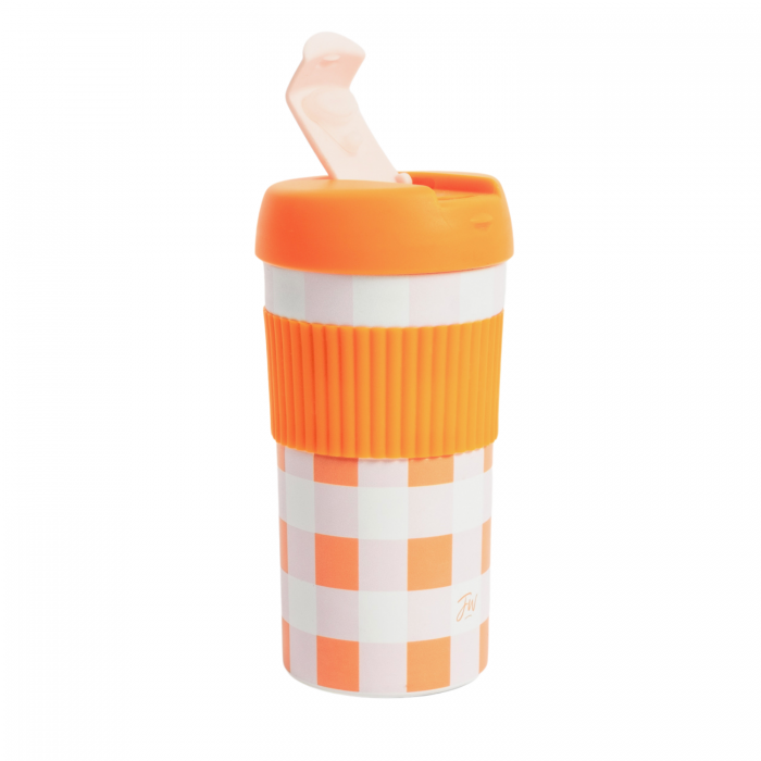 VASO FW PARA CAFE 500ml.NARANJA