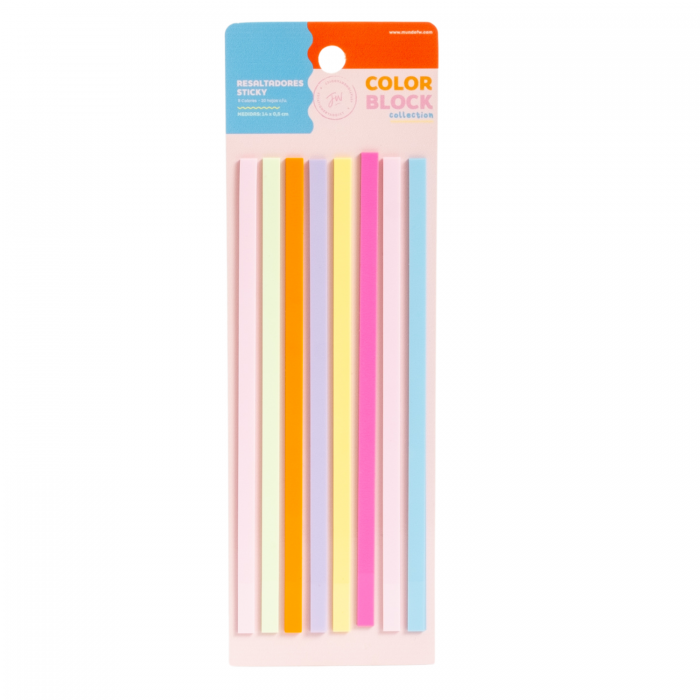 NOTAS ADHESIVAS FW RESALITRO COLORBLOCK
