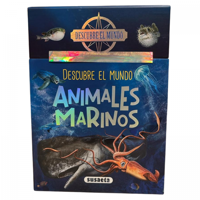 ANIMALES MARINOS CON 40 FICHAS