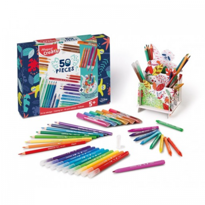 SET MAPED DIDACTICO x50 KIT COLOREAR