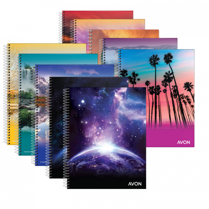 CUADERNO AVON 21x29.7 x10 CUADRICULADO HOJAS