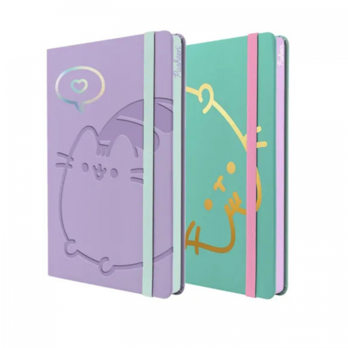 MAW PUSHEEN LIBRETA A5 TAPA DURA  - 96hjs.