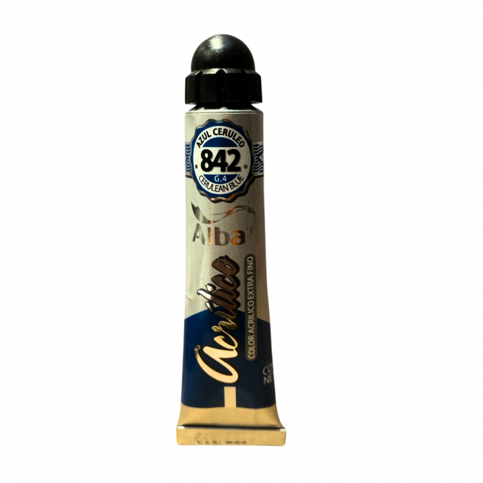 ACRILICO ALBA x   18ml.842 AZUL CERULEO