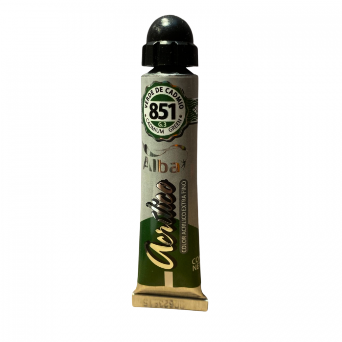 ACRILICO ALBA x   18ml.851 VERDE CADMIO
