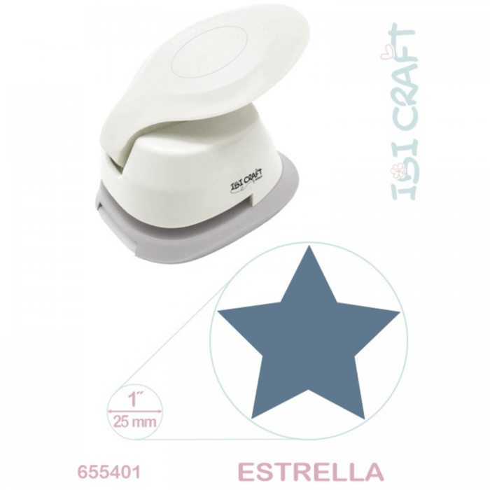 PERFORADORA ARTISTICA IBI CRAFT 38mm.ESTRELLA