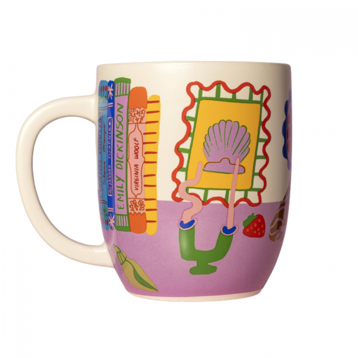 TAZA FERA LIBROS