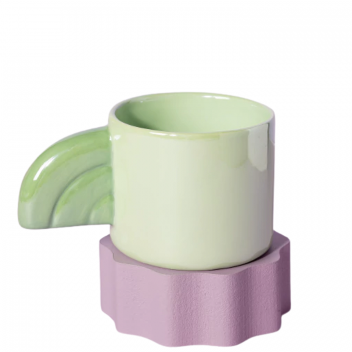 TAZA FERA SIRENA VERDE