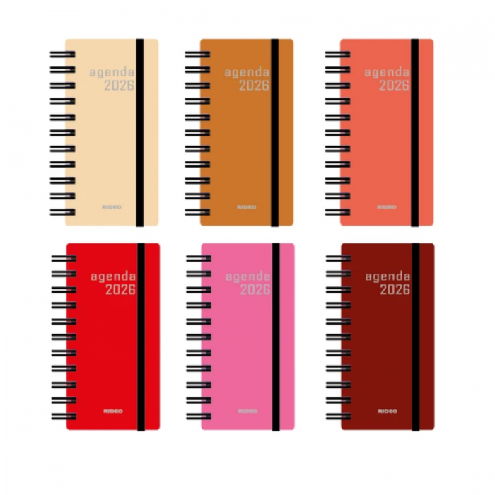 AGENDA RIDEO POCKET PVC ESPIRAL SEMANAL SUMMER