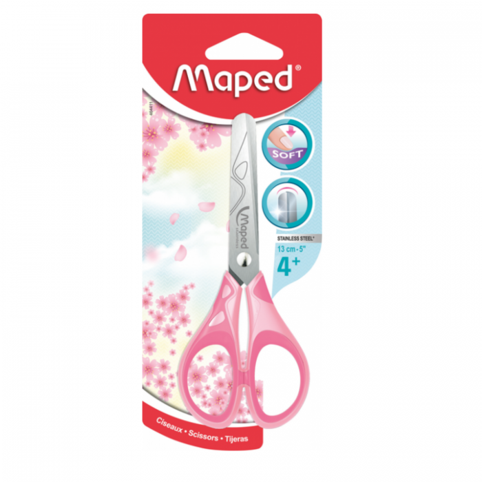 TIJERA MAPED ESSENTIALS SOFT 13cm.PASTEL