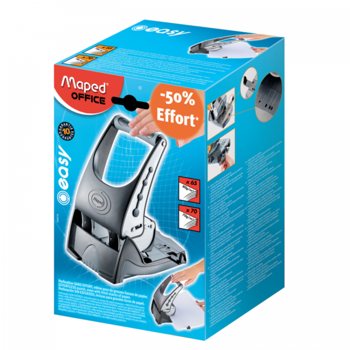 PERFORADORA MAPED EASY 65/70 HOJAS