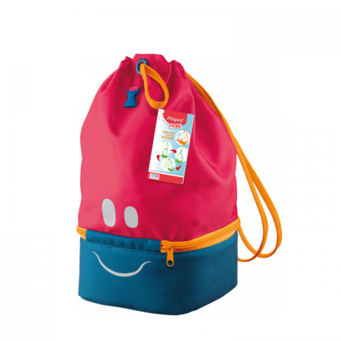 LUNCHERA MAPED ROSA BOLSA TELA