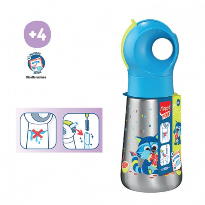 BOTELLA MAPED JUNGLE ACERO 350ml.