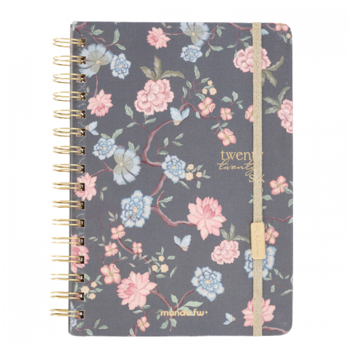 AGENDA FW SEMANAL ESPIRAL 15x21 CUTE GARDEN